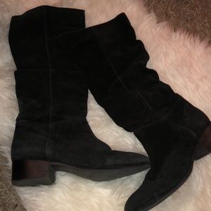 Steve Madden tall black boots 9.5